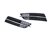 Honeycomb Grille + Fog Light Cover For Audi A7 C7.5 S-line S7 2016 2017 2018