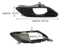 Gloss Black Exhaust Tips for BMW 8 Series G14/G15/G16 M-Sport 2019+