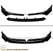 For 2022-2025 BMW G01 X3 G02 X4 LCI M Sport Gloss Black Front Bumper Lip