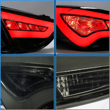 Smoked Lens LED Tail Lights Rear Brake Lamps For 2011-2014 Hyundai Sonata