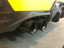 Black Carbon Fiber Stainless Exhaust Tips For 2019-2025 BMW G20 M340i G42 M440i G23 G26 M220i