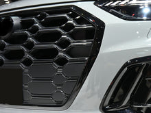 Honeycomb Black Front Grille for AUDI Q5 SQ5 2021 2022 2024
