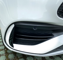 For 2022-2023 Mercedes C W206 S206 AMG Package Front Fog Light Lamp Cover Trim Glossy Black