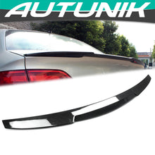 Carbon Fiber Look Highkick Trunk Spoiler For AUDI A4 B8 Sedan 2009-2012