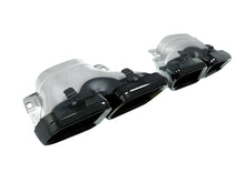 Rear Diffuser + Black Exhaust Tips For Mercedes W205 Coupe AMG Sport 2015-2021 di18