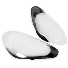 Left + Right Headlight Lens Clear Covers for 2015 2016 2017 Porsche Cayenne