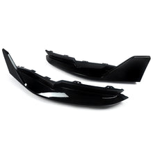 Gloss Black Rear Bumper Canards Splitters For 2021+ BMW G80 M3 G82