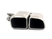 Square Exhaust Muffler Tips For Porsche Cayenne 9Y0 Base Petrol 2019-2025