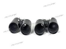 Exhaust Tips Black for Porsche 911 Carrera 991.2 NON-PSE 2017 2018 2019