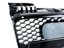 Glossy Black Honeycomb Front Grill for Audi A4 B7 Non-Sline 2006-2008 fg305