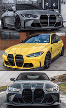 For 2021-2025 BMW G80 M3 G82 G83 M4 CSL Style Real Carbon Fiber Front Bumper Lip