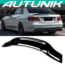 For 2010-2016 Mercedes E-Class W212 Sedan E350 E550 E63 AMG Trunk Spoiler Wing RT Style