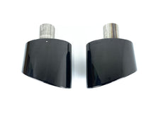 60mm Inlet Black Exhaust Tips Muffler for Audi A4 A5 A6 A7 Refit To RS4 RS5 RS6 RS7