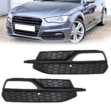 Front Fog Light Grill Bezel Cover For Audi A3 S-Line S3 8V 2013-2015 2016