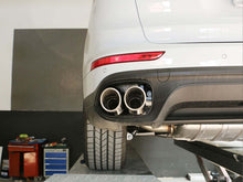 Shiny Silver Exhaust Tips Tailpipe For Porsche 958.2 Cayenne 92A 2015-2018 V6 V8 et97