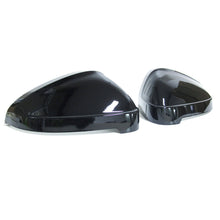 Gloss Black Side Mirror Cover Caps Replacement Fit Audi A4 A5 S4 S5 RS5 2017-2025