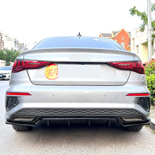 Rear Bumper Lower Lip Splitter for Audi A3 8Y Sedan S-line 2022-2025