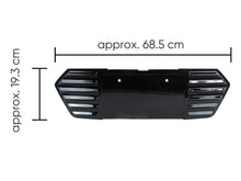 Rear Lisence Plate Filler Frame Black for Chevrolet Corvette C8 Z51 2020-2024