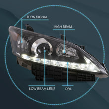 Pair Halogen Headlights Left+Right For 2010–2012 Lexus ES350 Front Lamps Assembly