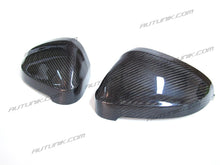 Carbon Fiber Side Mirror Cover Caps for AUDI A4 B9 S4 RS4 A5 F5 S5 RS5 2017-2024