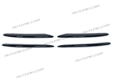 4pcs Gloss Black Fog Light Cover Trims For Mercedes C-class W205 Sedan/Coupe AMG 2019-2021