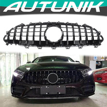 Gloss Black Front Bumper Grill For Mercedes CLS C257 W257 2019-2023
