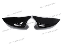 Glossy Black Side Mirror Cover Caps for Infiniti Q50 Q60 Q70 QX30 2014-2024