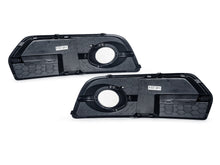 For 2009-2012 Audi Q5 W/O S-Line Pkg Fog Light Cover Grill Gloss Black SQ5 Style