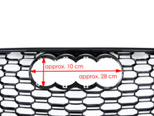 For Audi A5 S5 B9 2017-2019 Front Bumper Grille Honeycomb Hood Grill RS5 Style