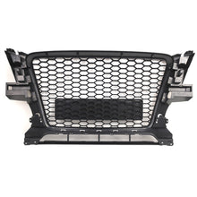 Front Bumper Radiator Grille Grill Honeycomb Gloss Black For Audi Q5 2009-2012
