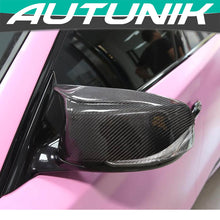 Real Carbon Fiber Mirror Cover Caps Replacement for Infiniti Q50 Q60 2014-2024