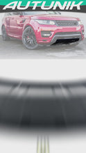 Gloss Black Front Bumper Skid Plate Trim For Land Rover Range Rover Sport 2018-2022