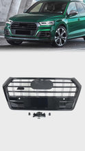 Front Bumper Mesh Grille Grill Replacement for Audi Q5 SQ5 2018-2020 SQ5-Look in Black fg289