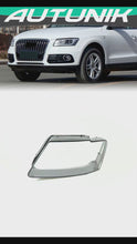 Headlight Lens Covers for Audi Q5 SQ5 2013-2017 - Fits Xenon & Standard LED ONLY