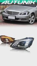 LED Projector DRL Headlight Assembly w/o AFS for Mercedes-Benz S-class W221 2010-2013