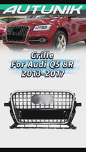 Chrome Front Bumper Grille for Audi Q5 Non-Sline 2013-2017 fg284