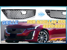 Chrome Diamond Upper Grille for Cadillac CT5 2020-2023 w/o Camera