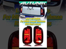 Smoked Lens LED Tail Lights For 2007-2013 MINI Cooper Clubman R55 Rear Lamps