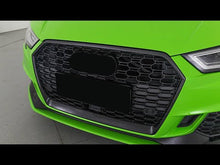 Honeycomb Black Front Grill For AUDI A3 8V S3 w/ ACC 2017-2020 fg170