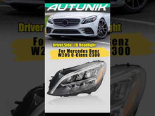LED Headlight Left Driver Side For 2019-2021 Mercedes-Benz C300 C43 W205