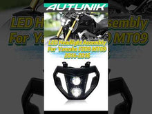 LED Headlight Assembly For Yamaha FZ09 MT09 2014 2015 2016/MT07 2019 Plug & Play