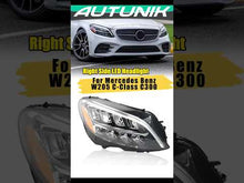 For 2019 2020 2021 Mercedes-Benz C300 C43 W205 Right Passenger LED Headlight