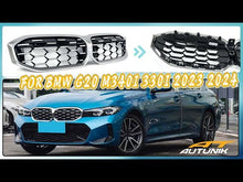 Chrome Diamond Front Grill Honeycomb for BMW G20 M340i 330i 2023 2024