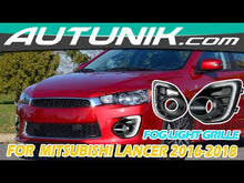 For 2016-2018 Mitsubishi Lancer Fog Lights + Switch + Bezels w/ LED DRL Signal Lamps