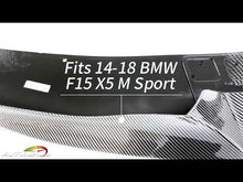 Carbon Look Front Splitter Lip & Rear Diffuser Kits for BMW X5 F15 M-Sport 2014-2018