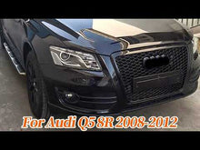 Fits 2009-2012 Audi Q5 SQ5 RSQ5-Style Front Upper Grill Grille Honeycomb Gloss Black