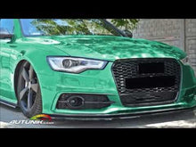 Honeycomb Front Black Grille for AUDI A6 C7.5 S6 2016 2017 2018