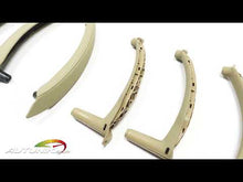 7pcs Leather Inner Interior Door Pull Handle Trim for BMW X5 E70 X6 E71 E72 2007-2013 it40