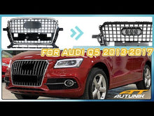 For 2013-2015-2017 Audi Q5 Chrome Front Bumper Grille Replacement Radiator