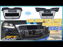 Honeycomb Black Front Grill For AUDI TT 8J MK2 2006-2014 fg138